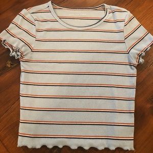 American Eagle fitted short sleeve top